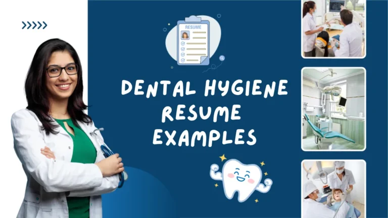 Dental Hygiene Resume Examples