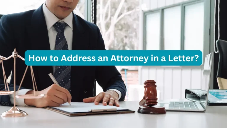 How to Address an Attorney in a Letter