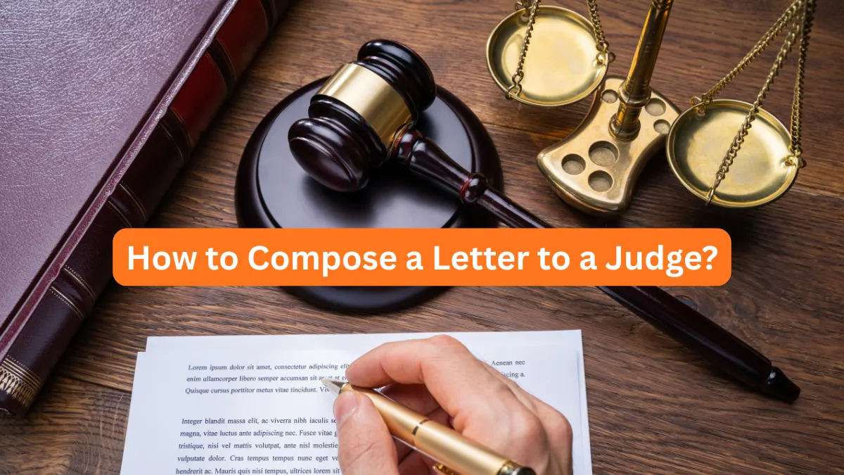 How to Compose a Letter to a Judge