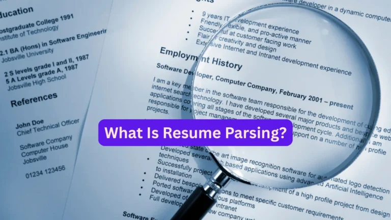 What Is Resume Parsing