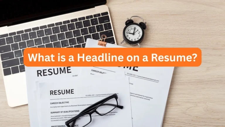 What is a Headline on a Resume